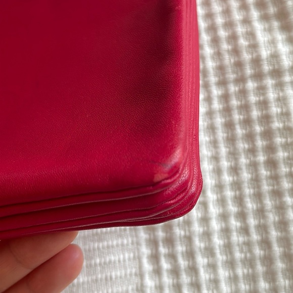 Celine trio large fushia dark pink shoulder bag - Picture 2 of 16